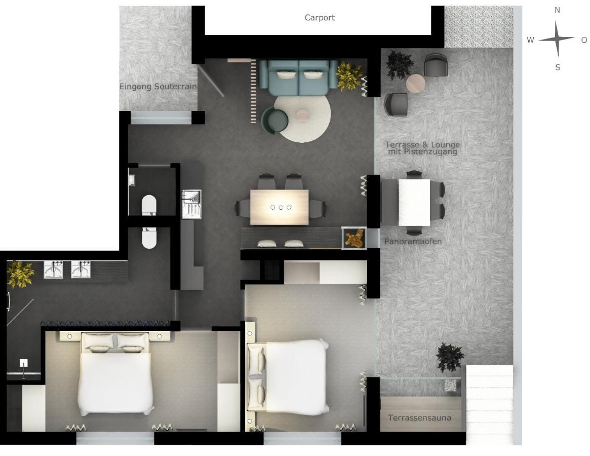 Herzog - Urban Luxury Lifestyle Direct At Steinbergpiste And Steinbergbahn Apartment